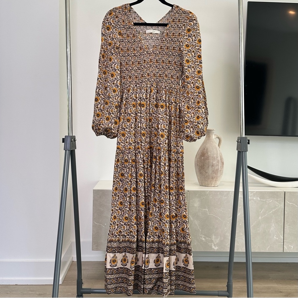 🛑SOLD🛑Christy Dawn The Aimee Dress in Golden Sunflower  Size XS/S - Picture 13 of 16